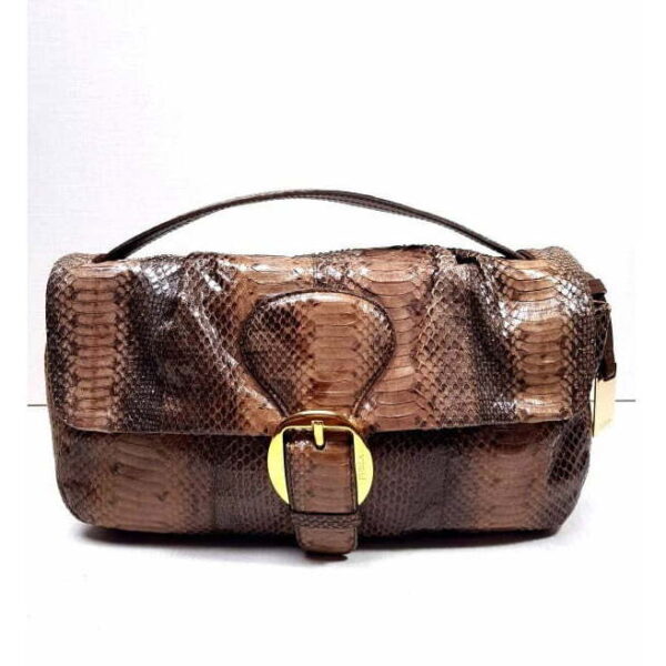 2593-Túi xách tay/cầm tay-FURLA snake skin handbag/clutch0