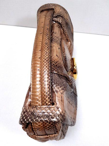 2593-Túi xách tay/cầm tay-FURLA snake skin handbag/clutch7