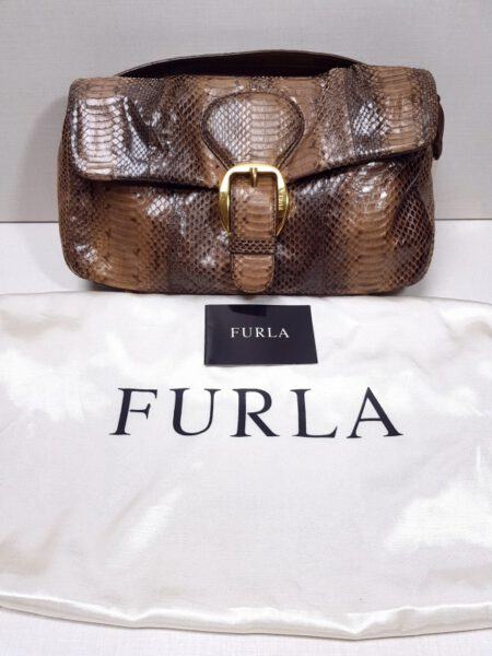 2593-Túi xách tay/cầm tay-FURLA snake skin handbag/clutch18