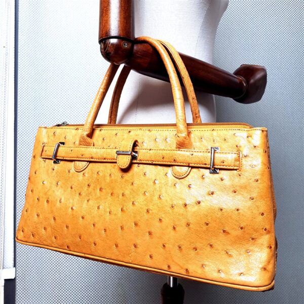 2597-Túi xách tay-OSTRICH leather handbag13