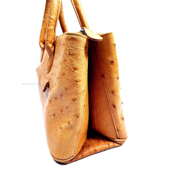 2597-Túi xách tay-OSTRICH leather handbag4