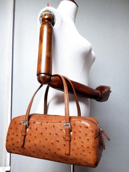 2598-Túi xách tay-OSTRICH leather handbag1
