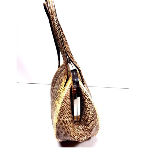 2602-Túi xách tay-Luxury LIZARD skin handbag4