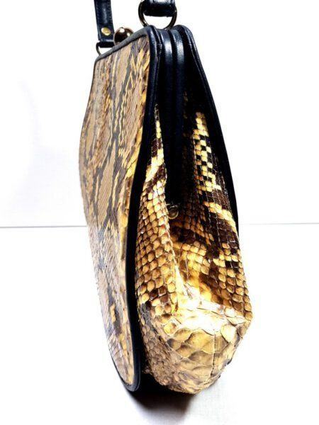 2605-Túi xách tay-PYTHON skin handbag2