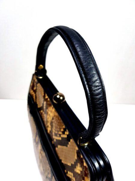 2605-Túi xách tay-PYTHON skin handbag5