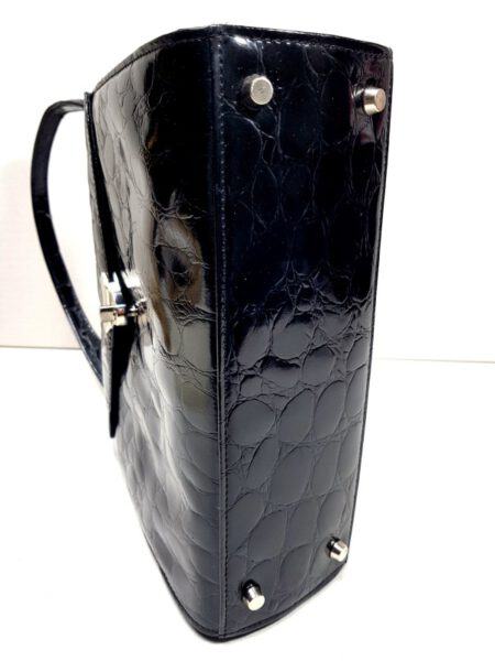 2609-Túi xách tay-GIORGIO VASINI crocodile embossed leather handbag6