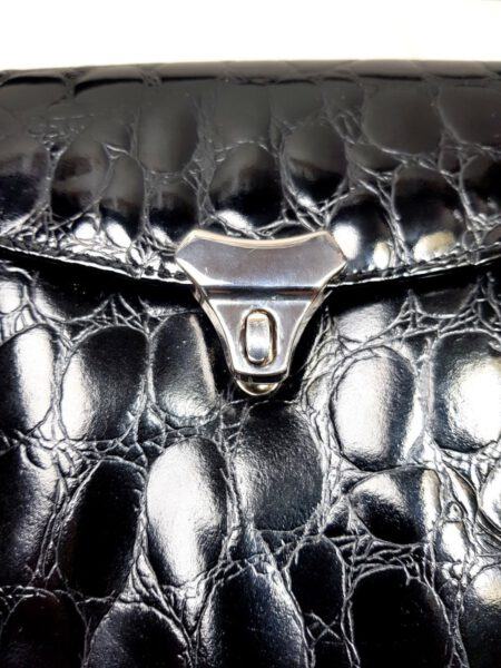 2609-Túi xách tay-GIORGIO VASINI crocodile embossed leather handbag7