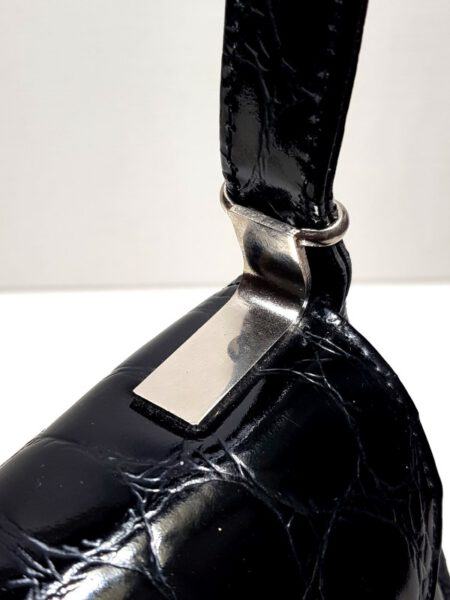 2609-Túi xách tay-GIORGIO VASINI crocodile embossed leather handbag9