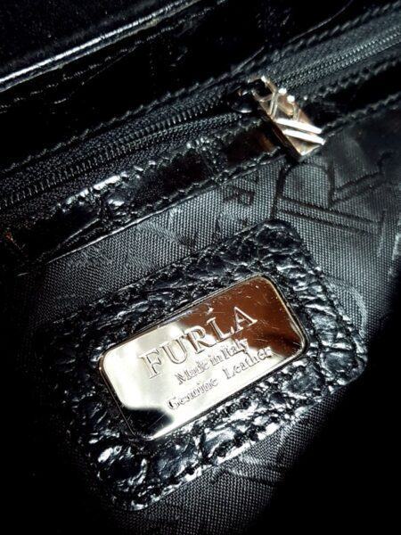 2567-Túi xách tay/đeo vai-FURLA crocodile embossed hobo bag18