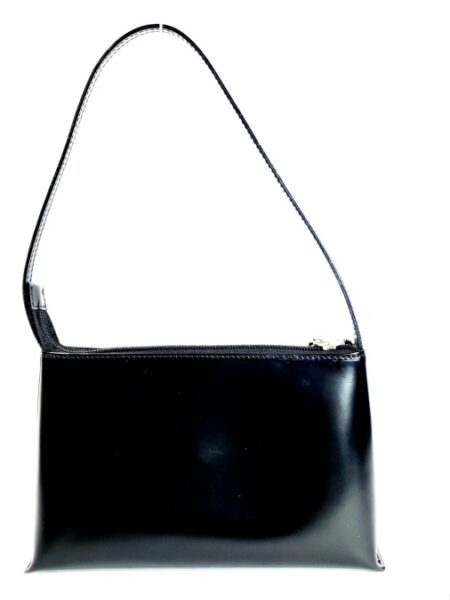 2573-Túi xách tay/đeo vai-BURBERRY black leather mini hobo bag5