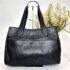 2518-Túi xách tay/đeo vai-ADMJ (Accessoires De Mademoiselle) black leather tote bag5