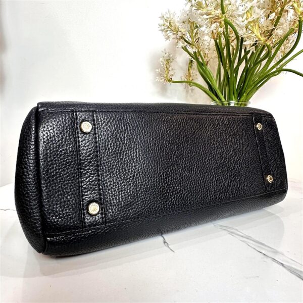 2518-Túi xách tay/đeo vai-ADMJ (Accessoires De Mademoiselle) black leather tote bag8