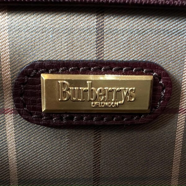2575-Cặp nam-BURBERRYS of London bordeaux business bag16