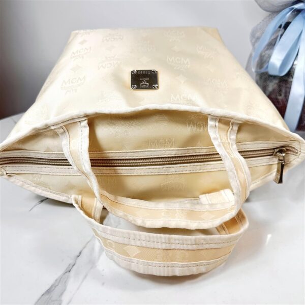 2511-Túi xách tay-MCM Visetos nylon handbag6