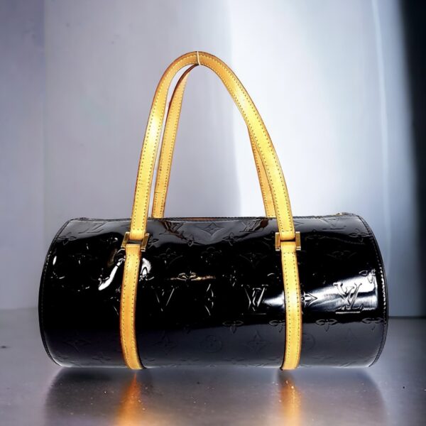 2506-Túi xách tay-LOUIS VUITTON Bedford vernis leather drum bag-Đã sử dụng0