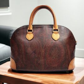 2562-Túi xách tay/đeo vai-ETRO Paisley canvas handbag/shoulder bag