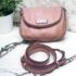 2591-Túi đeo chéo-MARC JACOBS Natasha pink leather crossbody bag0