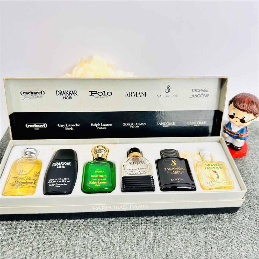 3075COFFRET 6 Eaux de Toilette pour Homme perfumes set Nước hoa nam
