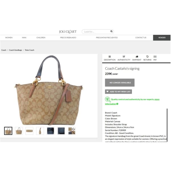 2569-Túi xách tay/đeo chéo-COACH signature Kelsey satchel bag-Như mới23