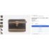 5349-Túi cầm tay-DUNHILL vintage PVC leather men’s clutch-Đã sử dụng/Khá cũ14