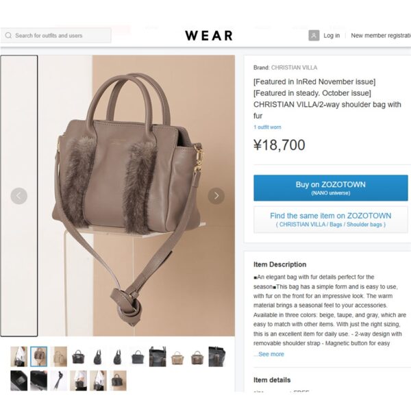 2557-Túi xách tay/đeo chéo-CHRISTIAN VILLA leather satchel bag-Đã sử dụng/Khá sạch19