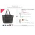 2518-Túi xách tay-ADMJ (Accessoires De Mademoiselle) black leather tote bag-Đã sử dụng19