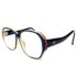 3449-Gọng kính nữ-Khá mới-CRESCENT VERT CV 14 0.08ct Diamond eyeglasses frame1