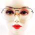 3456-Gọng kính nam/nữ-Khá mới-ZEISS 5868 4101 half rim eyeglasses frame20