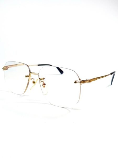 3488-Gọng kính nam/nữ (used)-GIVENCHY 4422 rimless eyeglasses frame1