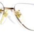 3488-Gọng kính nam/nữ (used)-GIVENCHY 4422 rimless eyeglasses frame9