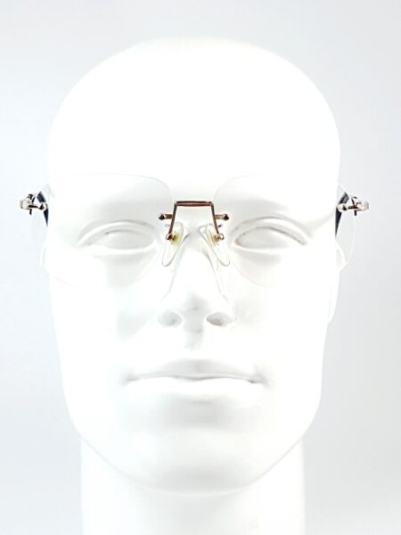 3488-Gọng kính nam/nữ (used)-GIVENCHY 4422 rimless eyeglasses frame19