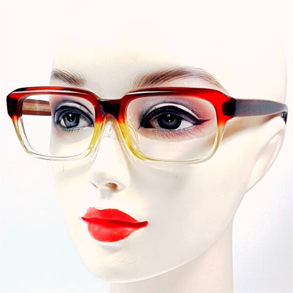 3392-Gọng kính nam/nữ-Khá mới/Chưa sử dụng-Two tone acetate vintage Japanese eyeglasses frame16