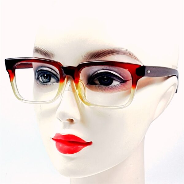 3391-Gọng kính nam/nữ-Khá mới/Chưa sử dụng-Two tone acetate vintage Japanese eyeglasses frame18