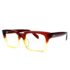 3391-Gọng kính nam/nữ-Khá mới/Chưa sử dụng-Two tone acetate vintage Japanese eyeglasses frame1