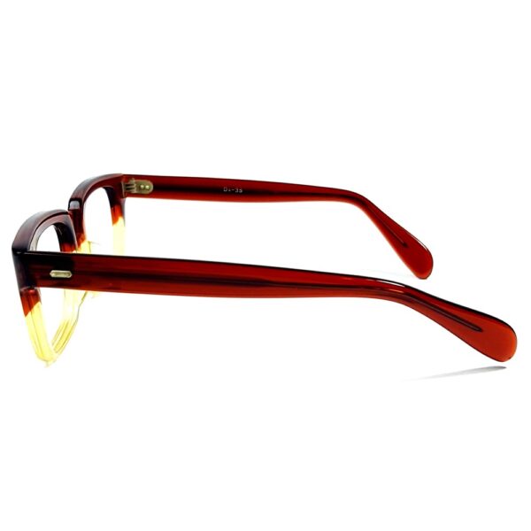 3391-Gọng kính nam/nữ-Khá mới/Chưa sử dụng-Two tone acetate vintage Japanese eyeglasses frame6