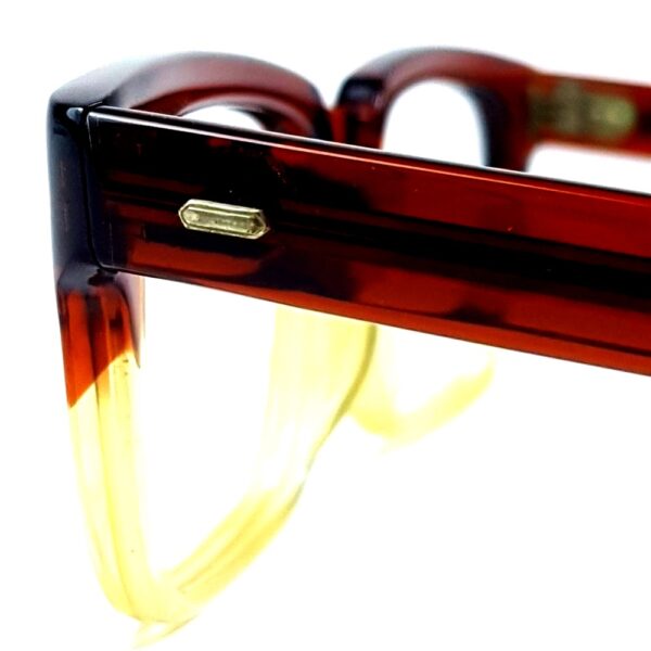 3391-Gọng kính nam/nữ-Khá mới/Chưa sử dụng-Two tone acetate vintage Japanese eyeglasses frame7