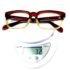 3391-Gọng kính nam/nữ-Khá mới/Chưa sử dụng-Two tone acetate vintage Japanese eyeglasses frame15