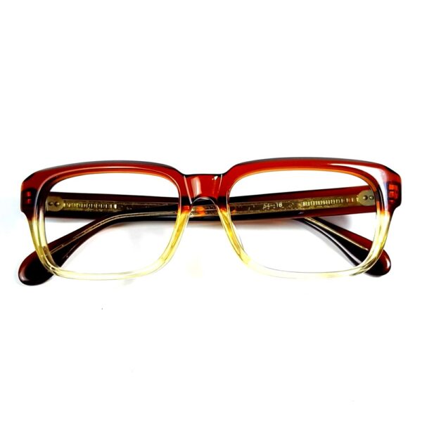 3392-Gọng kính nam/nữ-Khá mới/Chưa sử dụng-Two tone acetate vintage Japanese eyeglasses frame12