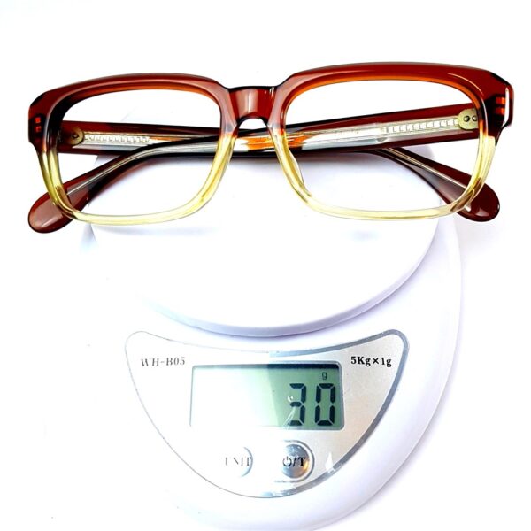 3392-Gọng kính nam/nữ-Khá mới/Chưa sử dụng-Two tone acetate vintage Japanese eyeglasses frame14