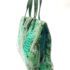 4001-Túi xách tay-DINASTIE Italy python skin green tote/shoulder bag3