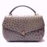 4010-Túi xách tay-PEACOCK Ostrich leather handbag/shoulder bag1