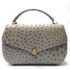 4010-Túi xách tay-PEACOCK Ostrich leather handbag/shoulder bag2
