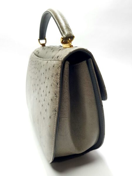 4010-Túi xách tay-PEACOCK Ostrich leather handbag/shoulder bag3