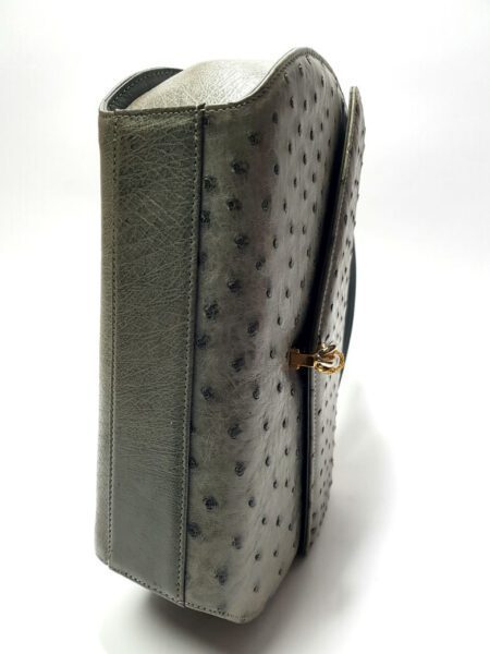 4010-Túi xách tay-PEACOCK Ostrich leather handbag/shoulder bag6