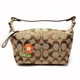 4015-Túi xách tay-COACH flower handbag