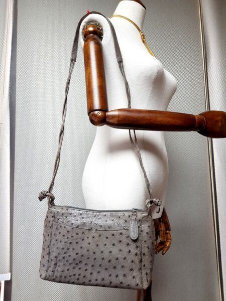 4016-Túi đeo chéo-TAKECHI ostrich leather crossbody bag2
