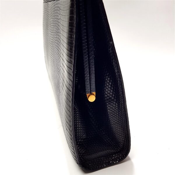 4023-Túi xách tay-GRIMALDI lizard skin pattern handbag2