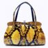 4017-Túi xách tay-PYTHON leather vintage handbag3