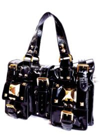 4005-Túi xách tay-MULBERRY Roxanne patent leather handbag