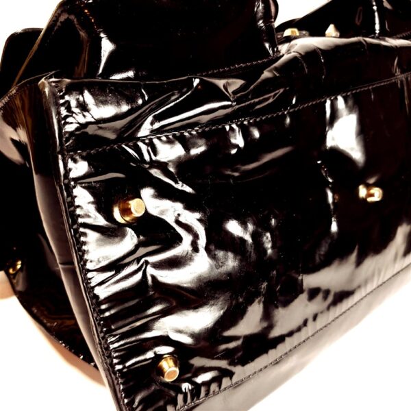 4005-Túi xách nữ/nam-MULBERRY Roxanne patent leather handbag-Khá mới18